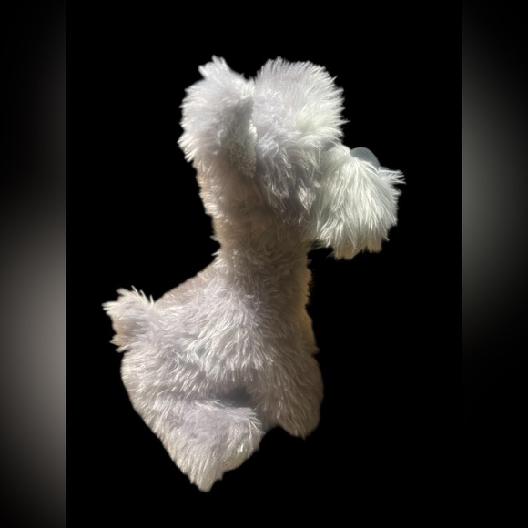 Gund Schnauzer Terrier Gray Dog BENTLEY 11 IN Stuffed Plush Toy 6047605 - Picture 5 of 7